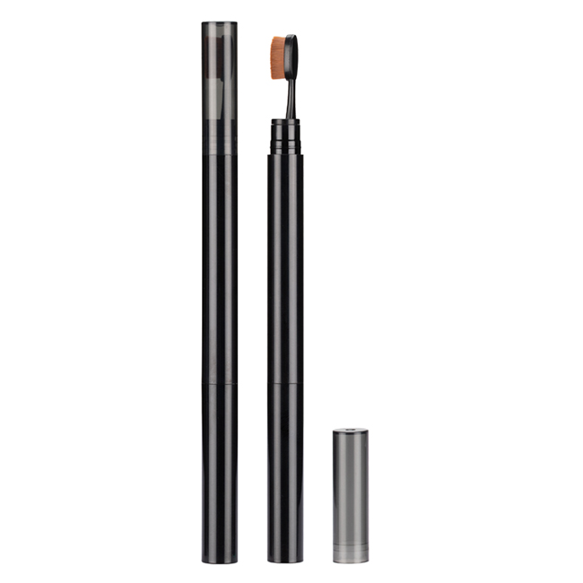 Tooth Brush Eyebrow Pencil,Waterproof Eyebrow Makeup